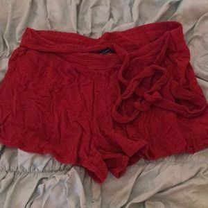Cute red shorts